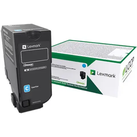 Lexmark 74C2HC0 - Toner cyan do Lexmark CX725